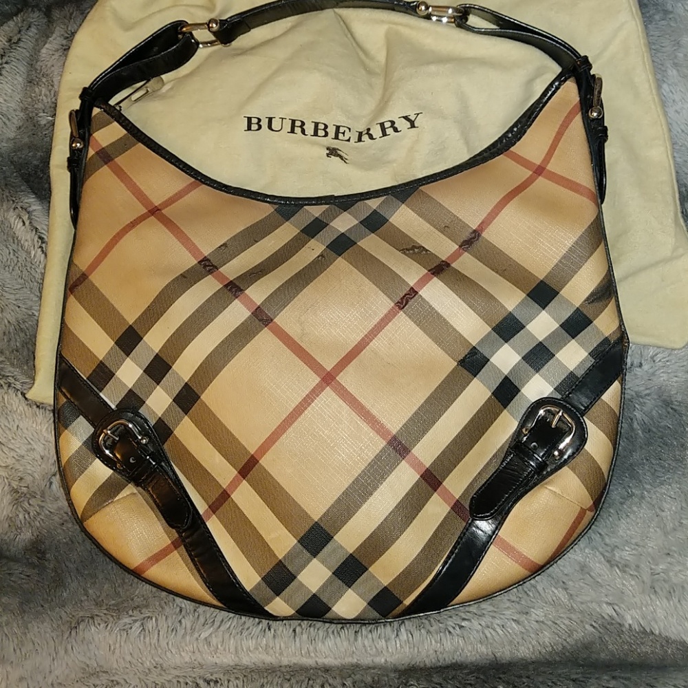 Burberry nova hobo bag